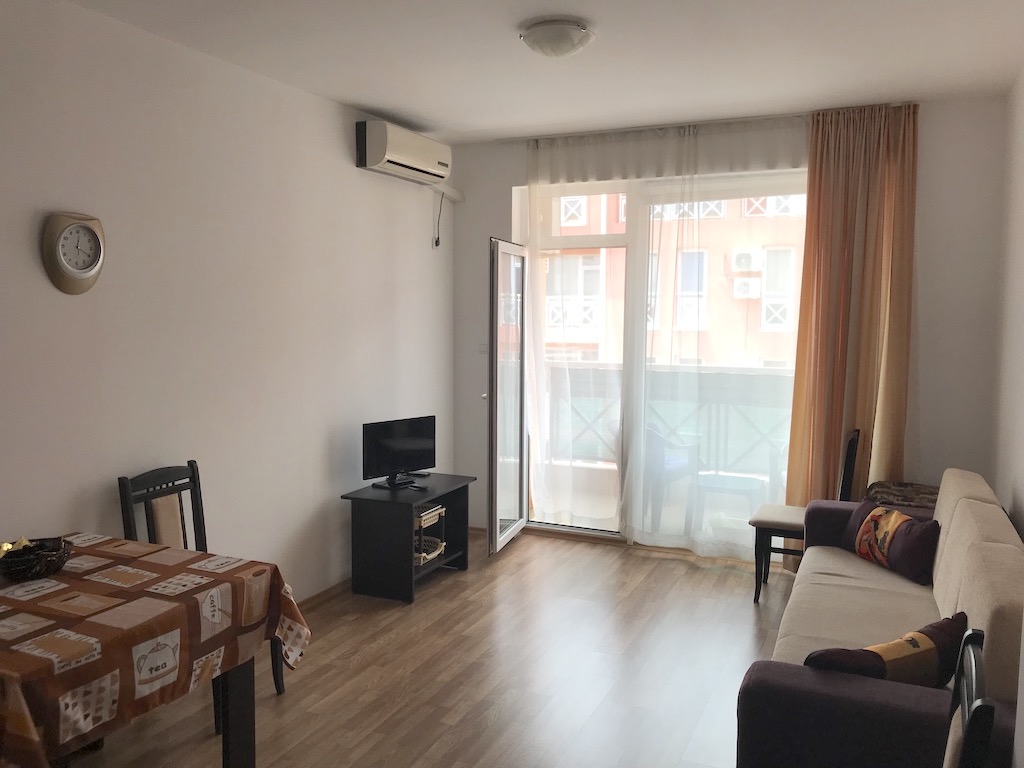  1-bedroom fully furnished and equipped apartment for sale in Bulgaria